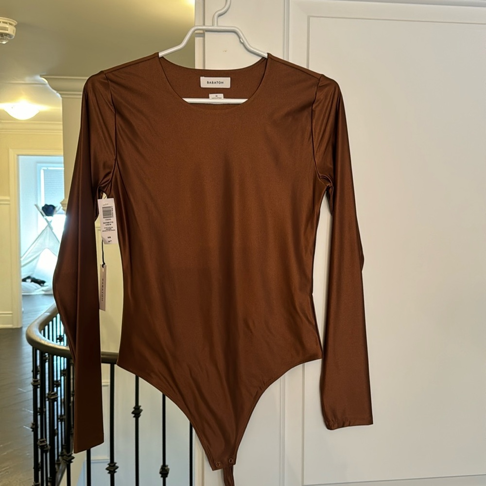 Aritzia Satinette Bodysuit